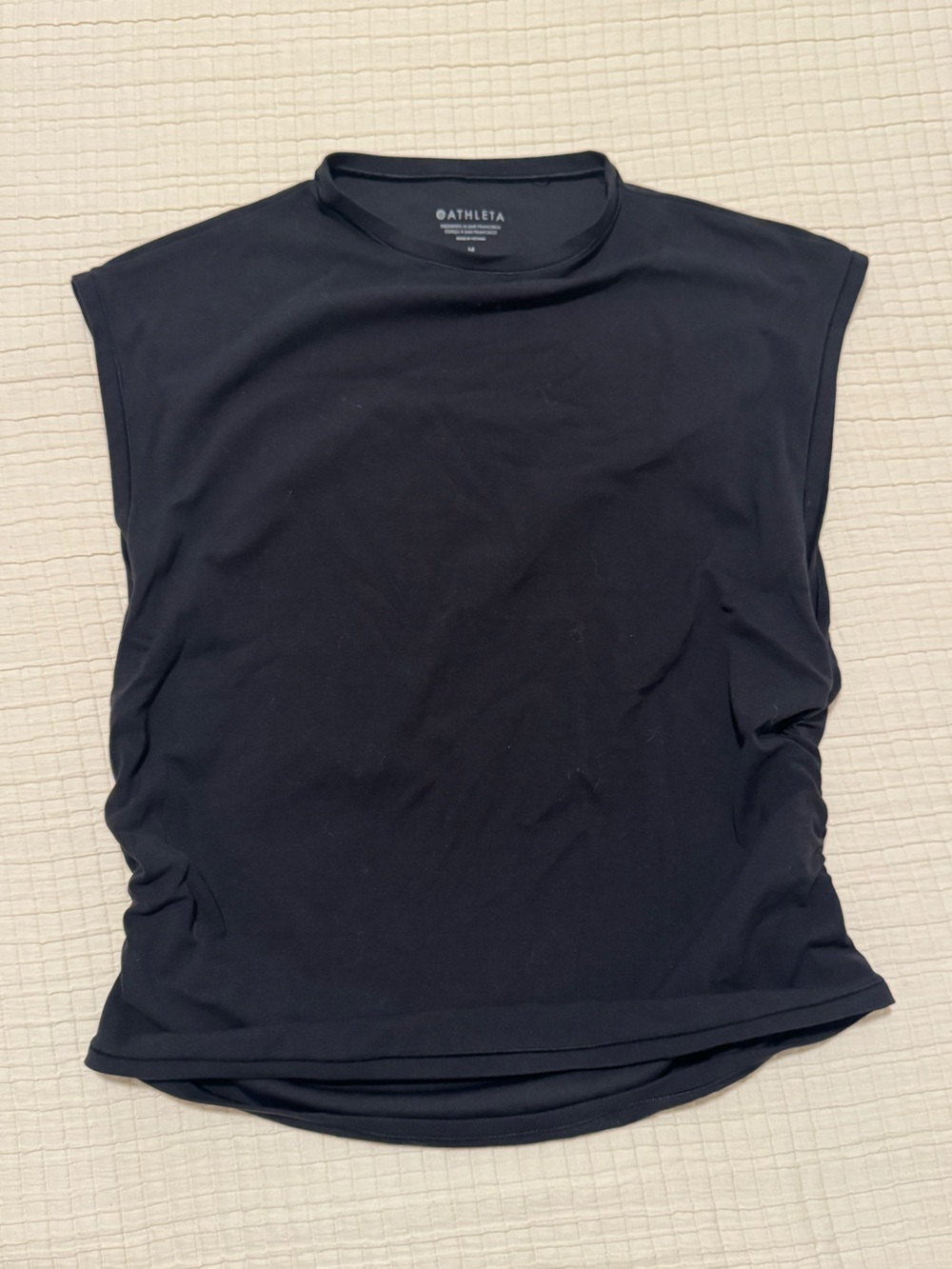 Athleta black workout top